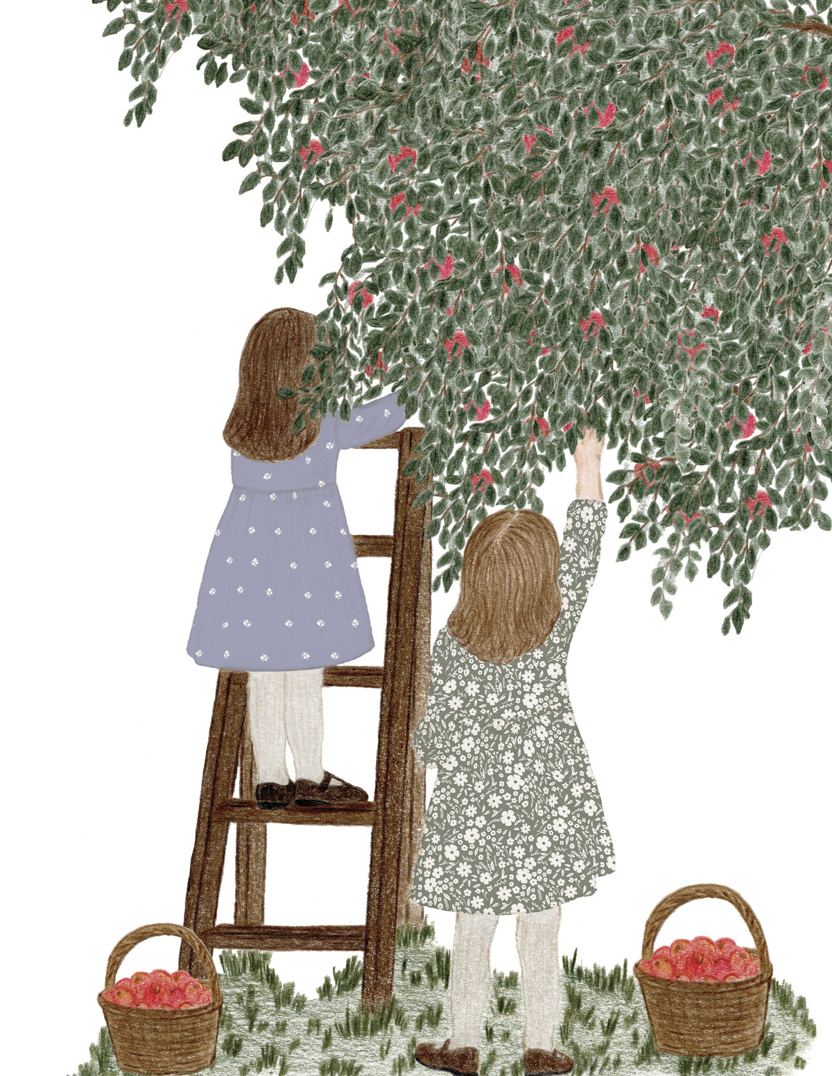 Where Wildflowers Gather: Little Cottage Posy | Robin Jersey Knit Fabric