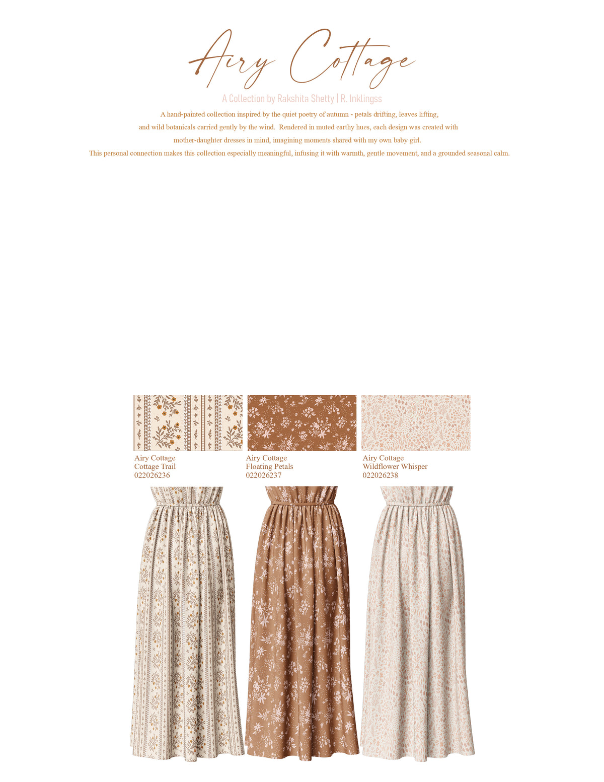 Airy Cottage: Cottage Trail | Robin Jersey Knit Fabric