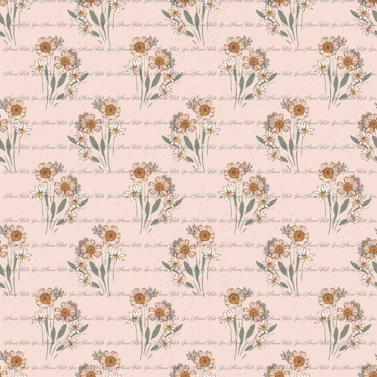 Zinnias in the Highlands: Highland Bouquets | Robin Jersey Knit Fabric