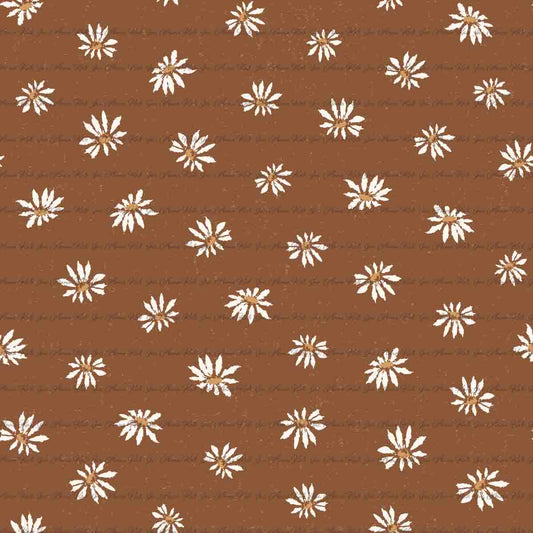 Zinnias in the Highlands: Highland Daisies | Robin Jersey Knit Fabric