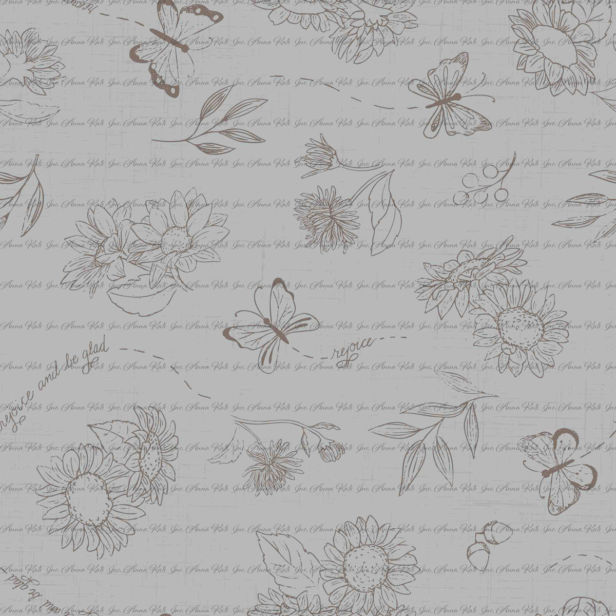 Turn Toward the Sun: Rejoice in the Light | Robin Jersey Knit Fabric