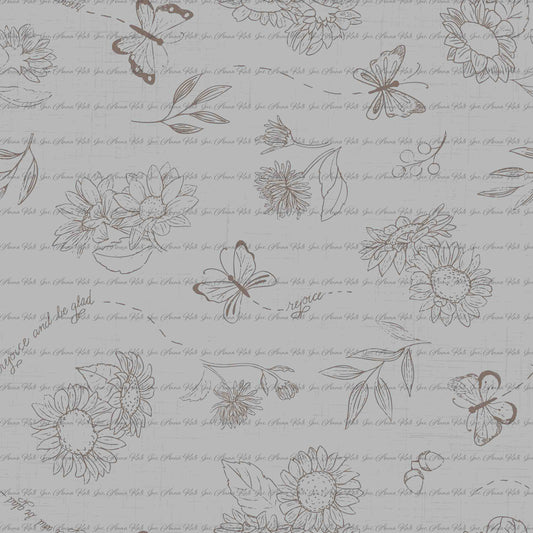 Turn Toward the Sun: Rejoice in the Light | Robin Jersey Knit Fabric