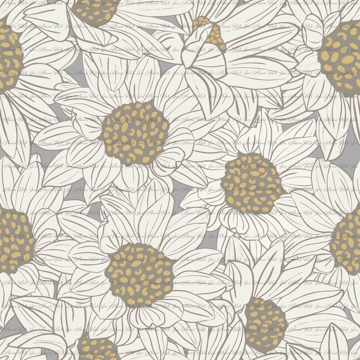 Turn Toward the Sun: September Giants | Robin Jersey Knit Fabric