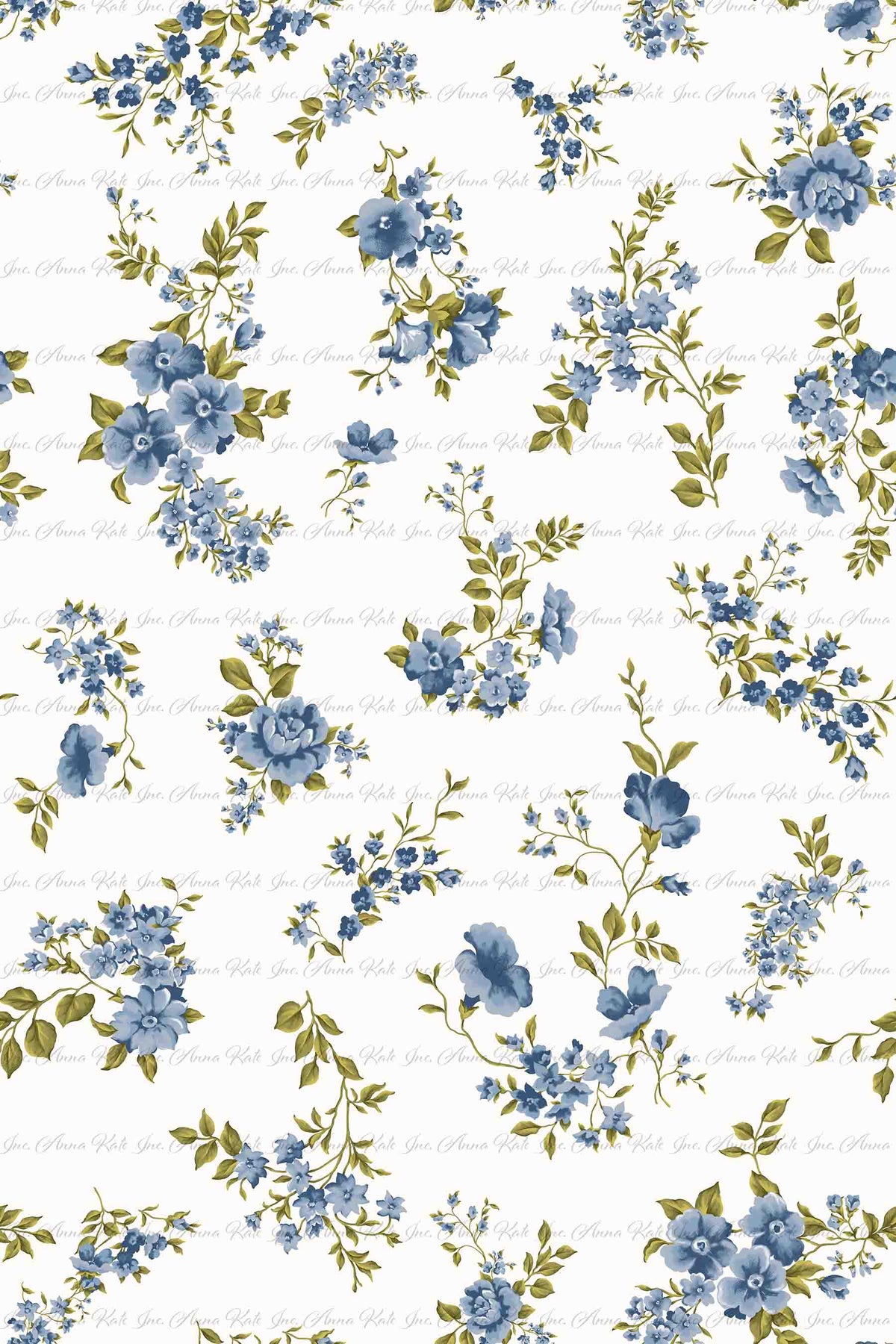 Maybelle Floral | Sparrow Swiss Dot Knit Fabric
